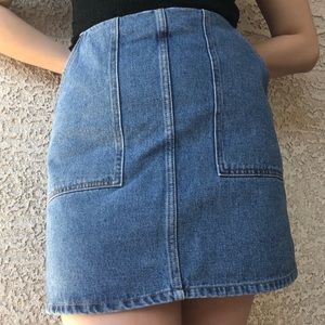 H&M denim mini-skirt